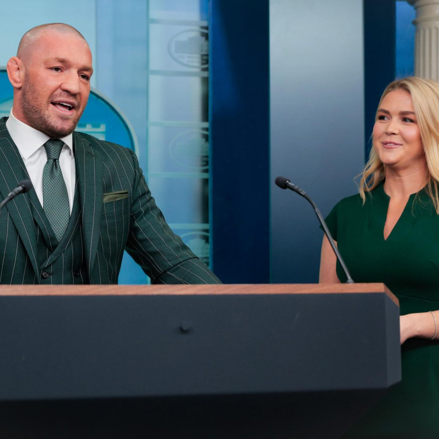 MMA-Star Conor McGregor besucht Trump – und schimpft über sein Heimatland