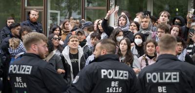 Sie stürmten die FU Berlin – EU-Bürger sollen nach Pro-Palästina-Protesten Deutschland verlassen