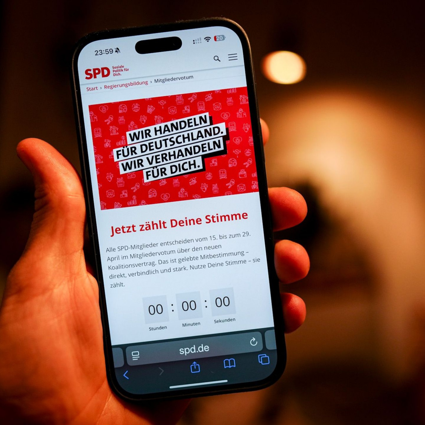 SPD-Mitglieder stimmen Koalitionsvertrag zu