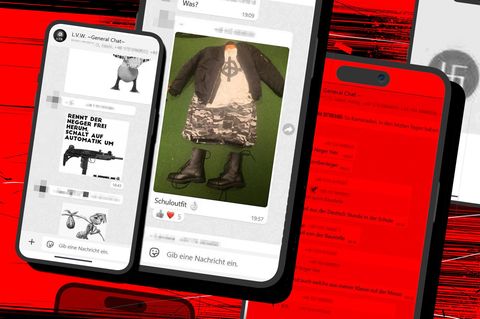 "Sieg Heil aus der Deutschstunde!": Die geheimen Chats der Teenager-Terroristen