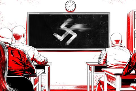 "Wenn ich morgens in die Schule komme, schreien die Ersten schon 'Heil Hitler'"