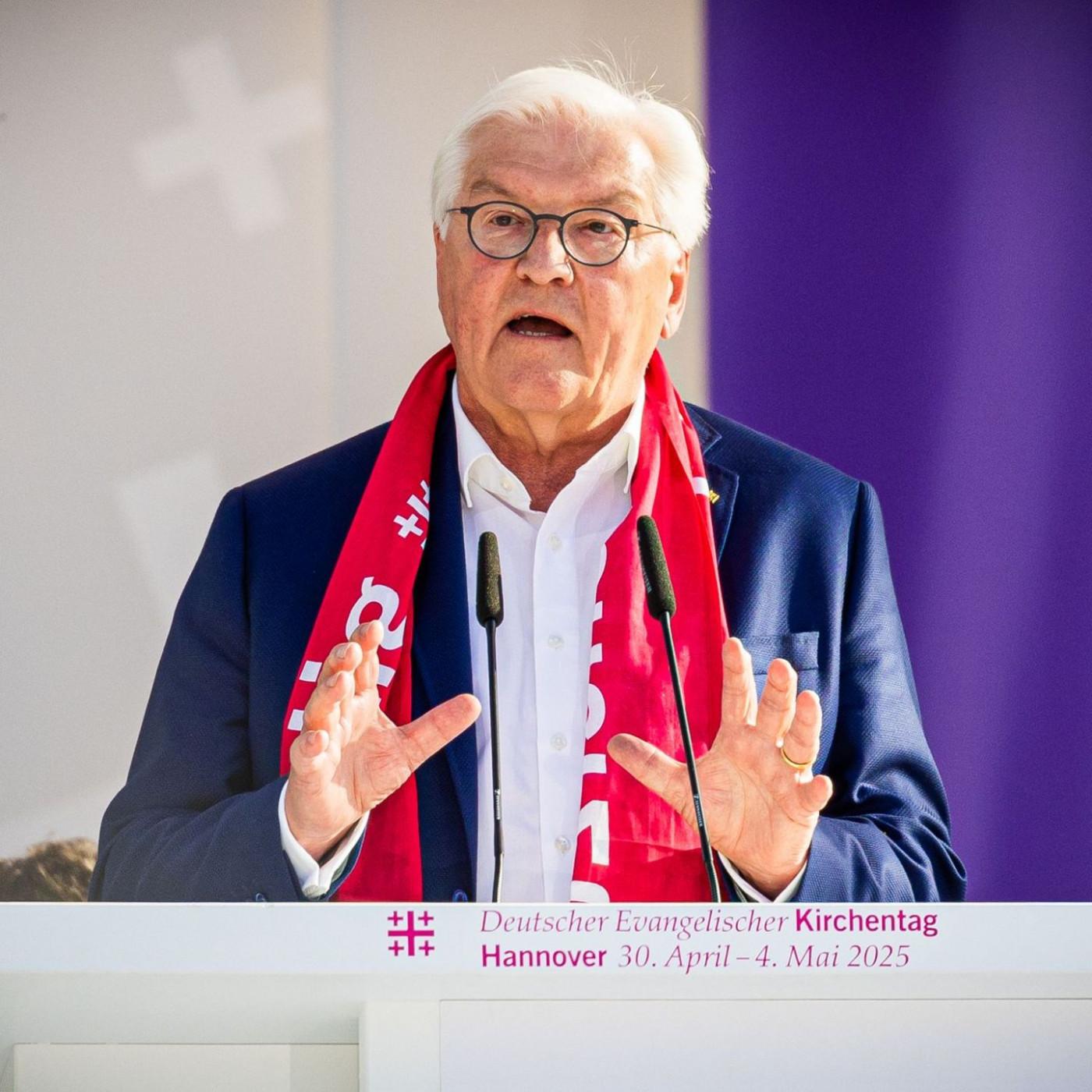 Von Scholz bis Merkel: Kirchentag setzt politische Akzente