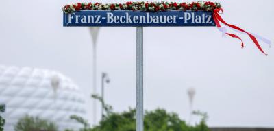 Die Allianz-Arena liegt nun am Franz-Beckenbauer-Platz 5