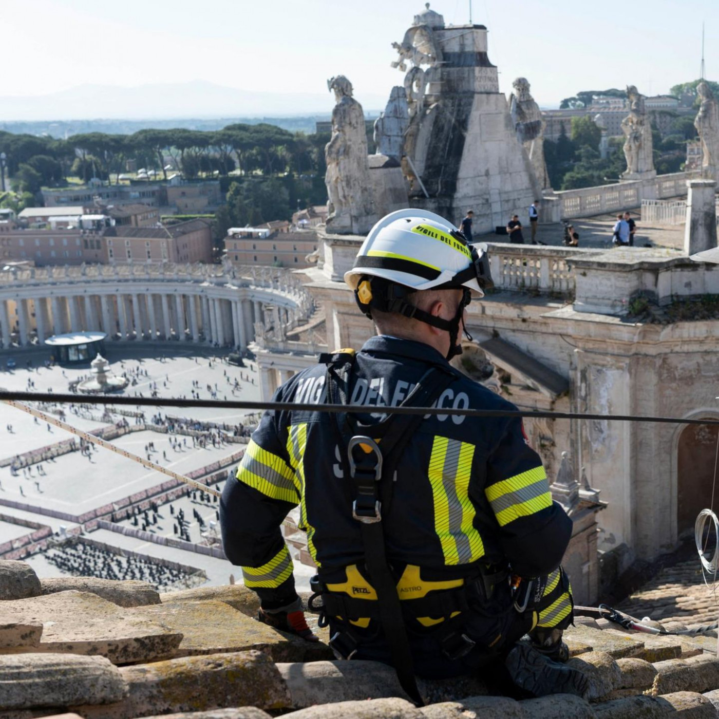 Habemus Feuerwehr! Das sind die heimlichen Helden des Konklaves