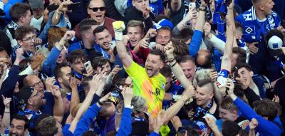 Aufstieg perfekt! Nach sieben Jahren steht der HSV wieder in der Bundesliga