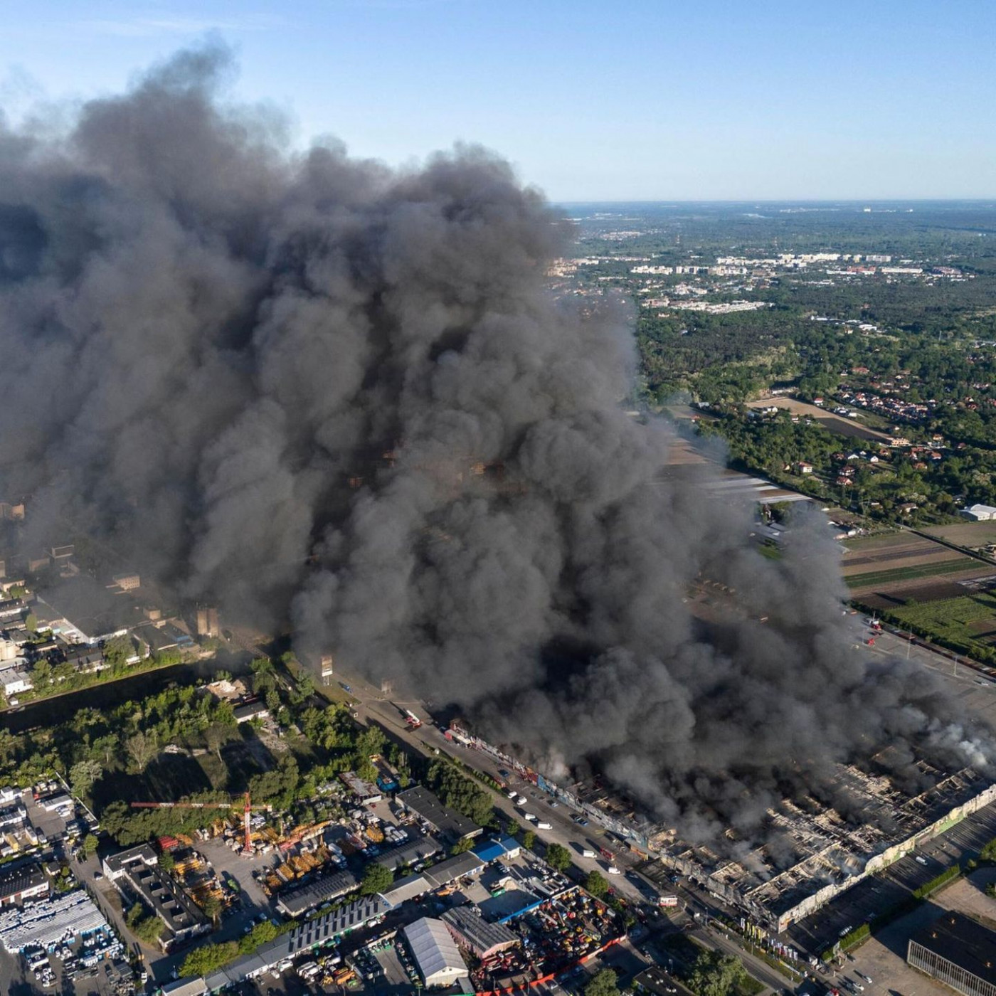 Polen macht russische Geheimdienste für Großbrand in Warschau verantwortlich