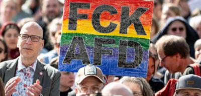 4000 Demonstranten in Berlin und bundesweite Proteste für AfD-Verbot