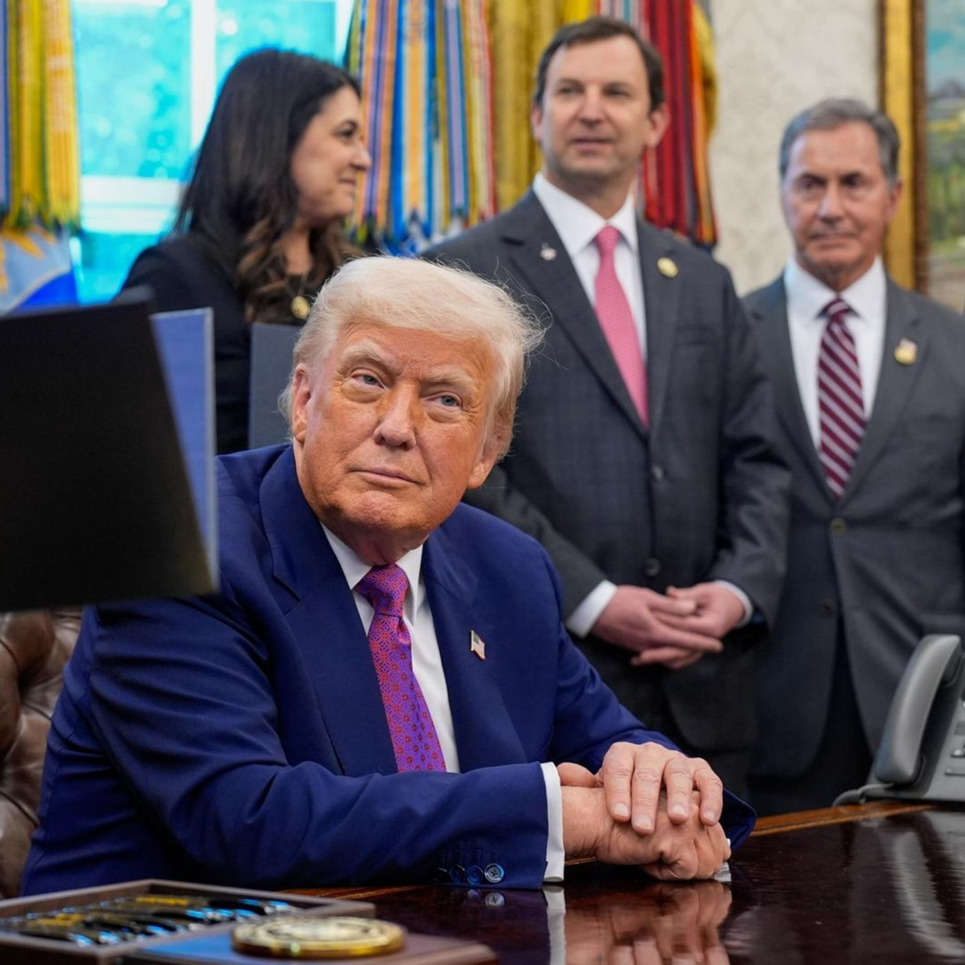 Der US-Präsident lüftet ein Geheimnis