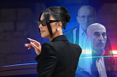 Unter Tränen steht Kim Kardashian im Zeugenstand