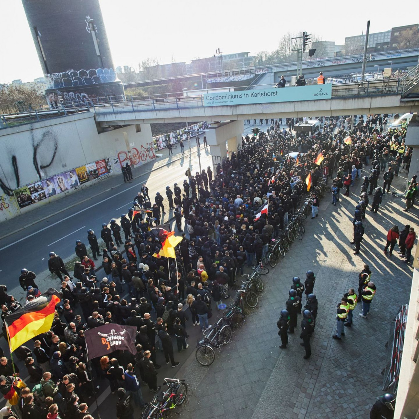 Massiver Anstieg politisch motivierter Kriminalität
