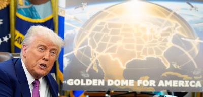 Trump stellt Pläne für Raketenabwehrschirm „Golden Dome“ vor