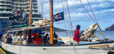 Jack Sparrow auf der Spur - im Kreuzfahrtschiff