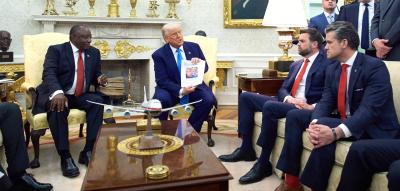 Dass es zwischen Trump und Ramaphosa nicht zum Eklat kam, hatte vor allem einen Grund