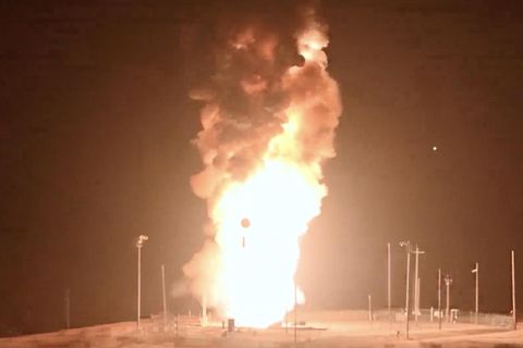 USA testen erneut Interkontinentalrakete "Minuteman III"