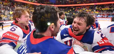 Nach Krimi mit Verlängerung – USA erstmals seit 1933 wieder Eishockey-Weltmeister