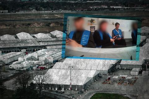 Eine halbe Milliarde Euro pro Jahr, und Helfer lesen Bücher während der Arbeit