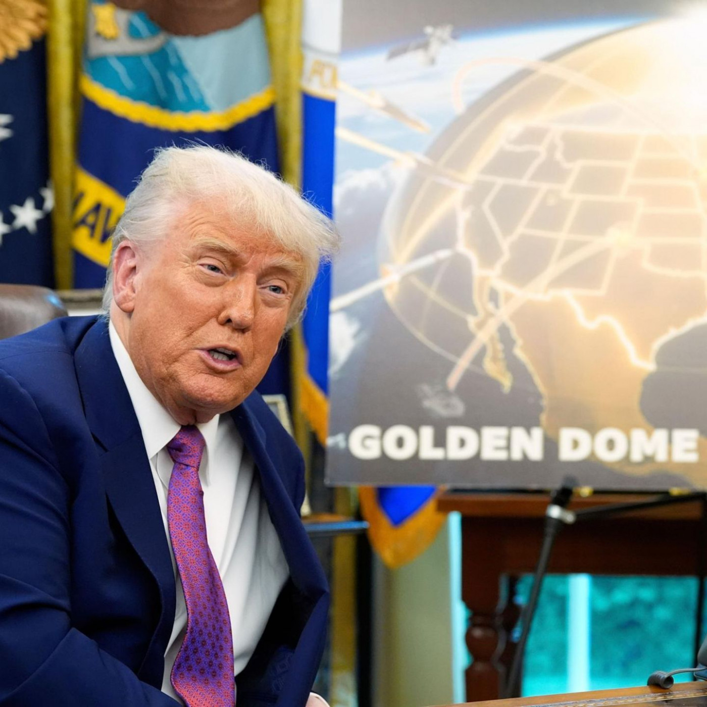 Trump bietet Kanada Schutz unter seinem "Golden Dome" an. Gratis – zumindest fast