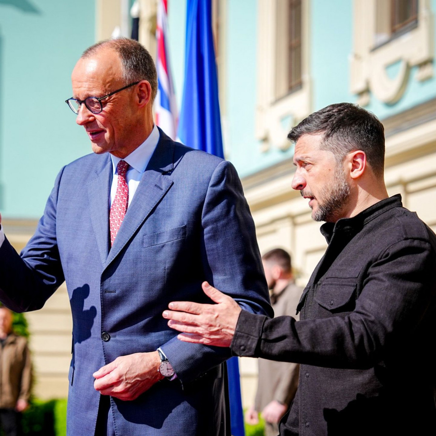 Was Wolodymyr Selenskyj mit Friedrich Merz zu besprechen hat