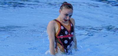 Historischer Gold-Coup einer jungen deutschen Synchronschwimmerin