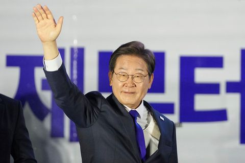 Linker Kandidat gewinnt Präsidentenwahl in Südkorea