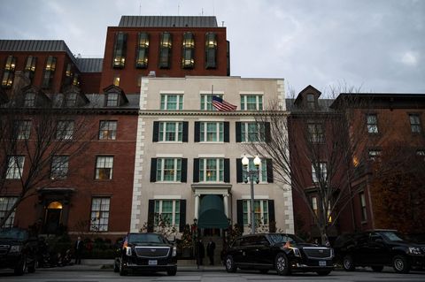 Wie die Queen: Hier übernachtet Merz bei seinem Besuch in Washington
