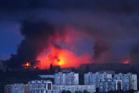 479 russische Drohnen – Ukraine meldet größten Angriff seit Kriegsbeginn
