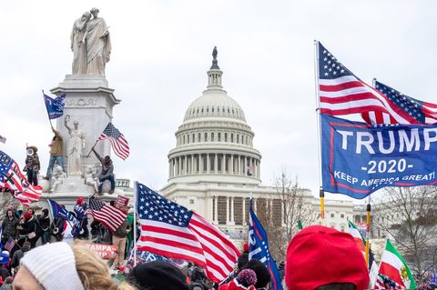 Über die Kapitolstürmer redete Donald Trump noch ganz anders