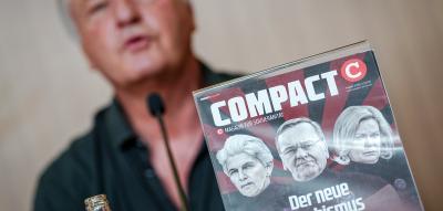 Bundesgericht verhandelt über Verbot von „Compact“-Magazin