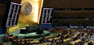 UN-Generalversammlung fordert sofort bedingungslosen Waffenstillstand im Gazastreifen