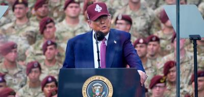 „...dann ist auch für Trump eine rote Linie überschritten“