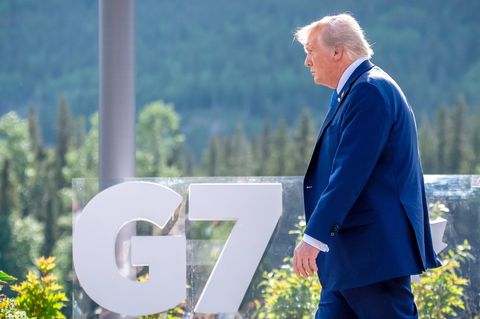 Trump verlässt G7 vorzeitig – kein Treffen mit Selenskyj