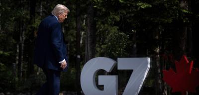 Donald Trump verlässt G-7-Gipfel vorzeitig und fordert Bewohner Teherans zur Flucht auf