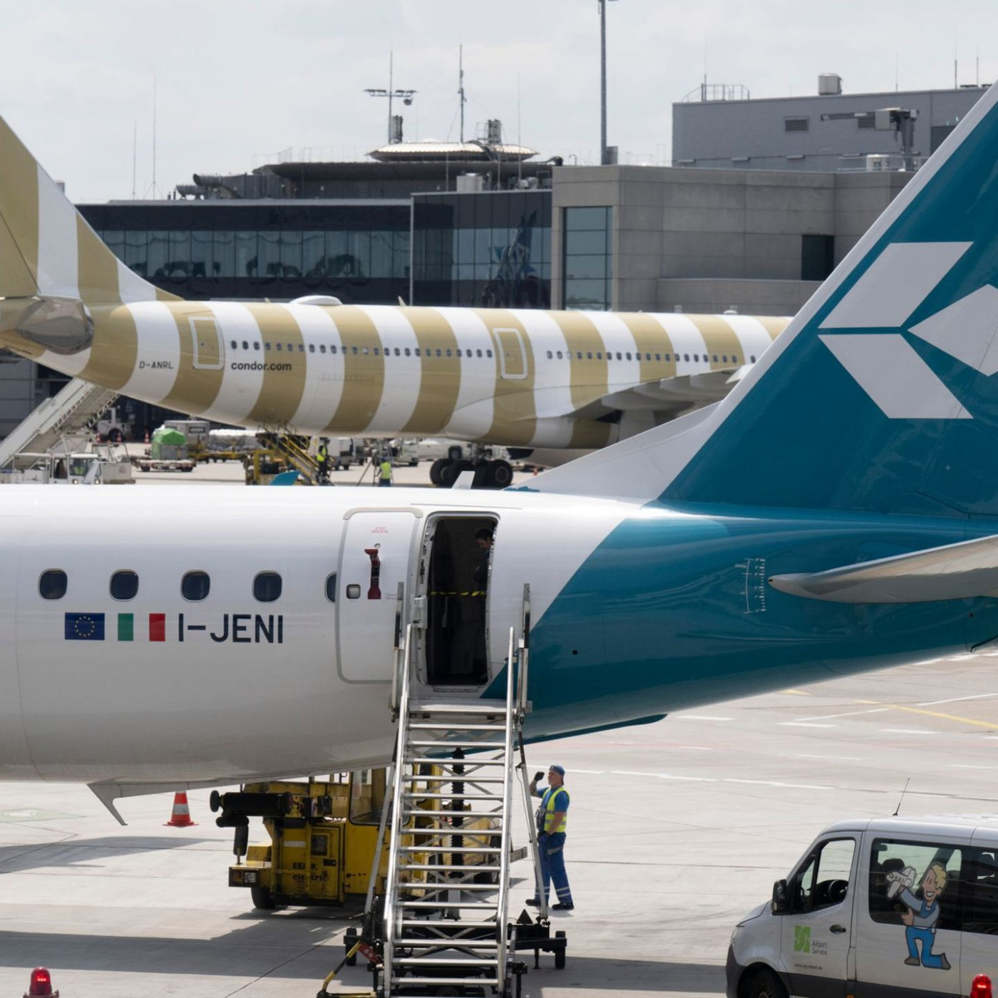 Sonderflug aus Jordanien nach Deutschland unterwegs