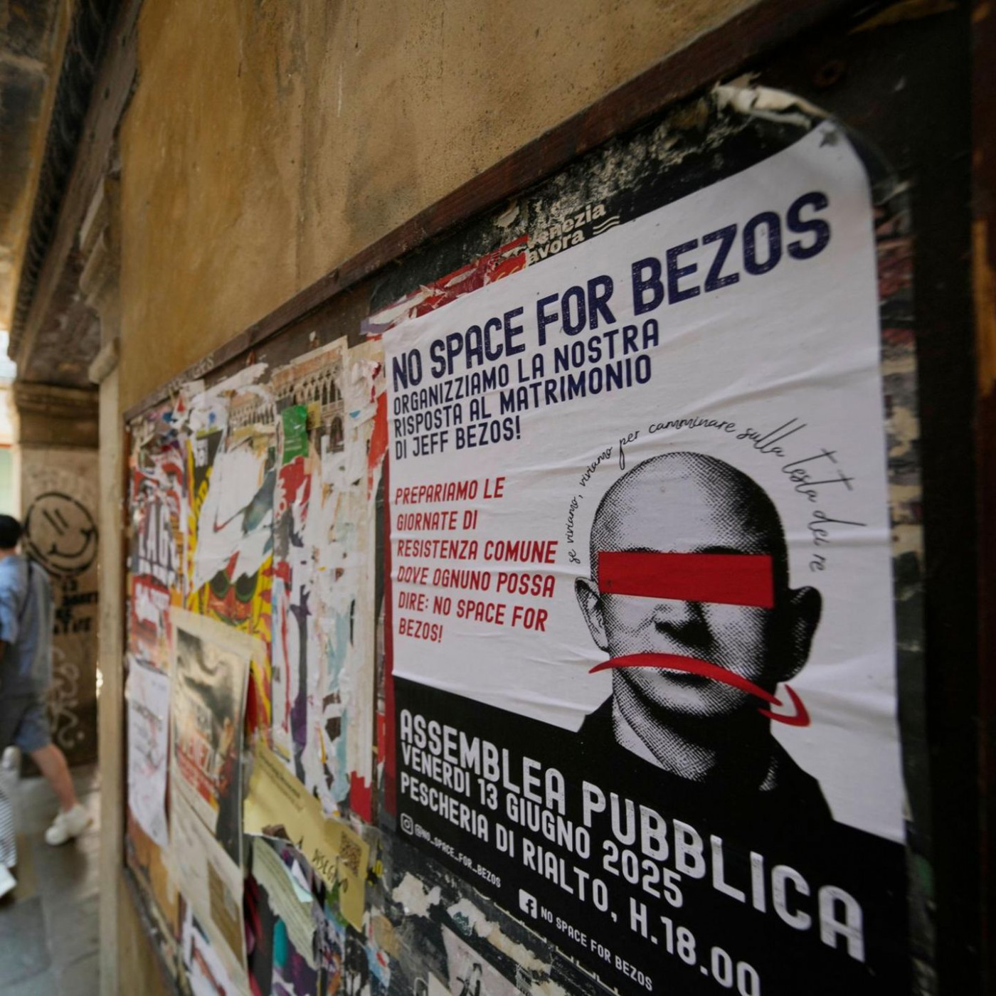 Für Bezos ist es die Traumhochzeit. Für viele in Venedig: ein Alptraum