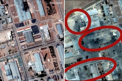 Experte erklärt, was Satellitenbilder der US-Angriffe im Iran zeigen
