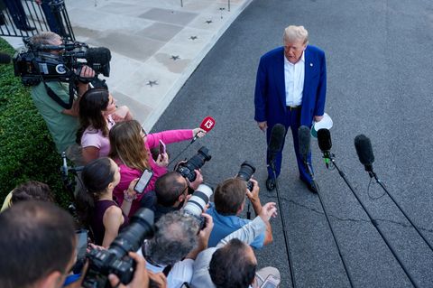 Pöbelnd und drohend – wie Trump die Waffenruhe durchsetzte