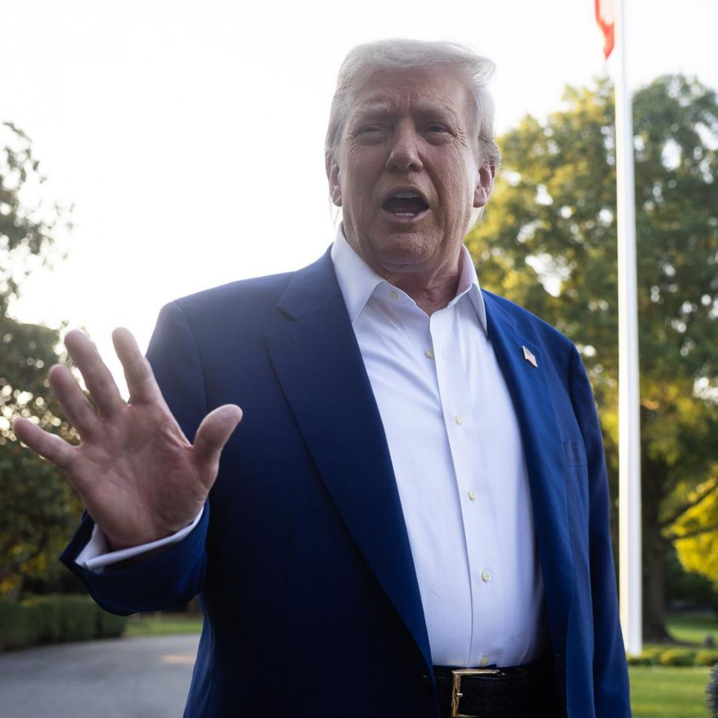 Trump sieht "große Fortschritte" zur Beendigung des Gazakrieges