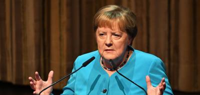 Und dann fragt eine Schülerin Merkel nach der aktuellen Nahost-Lage
