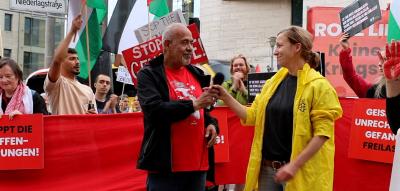 Wenn ein Terror-Verherrlicher bei Amnesty und Linke gegen Israel hetzen darf