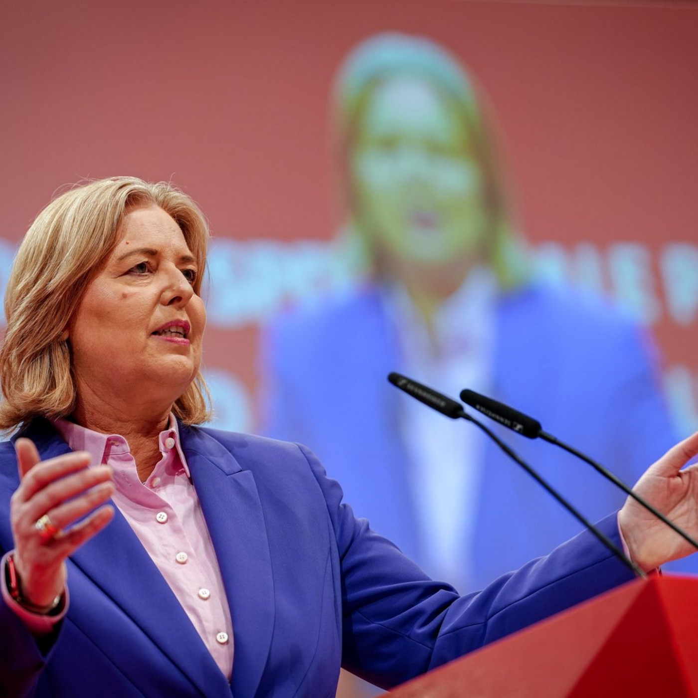 Designierte Parteichefin kritisiert SPD für Umgang mit Esken