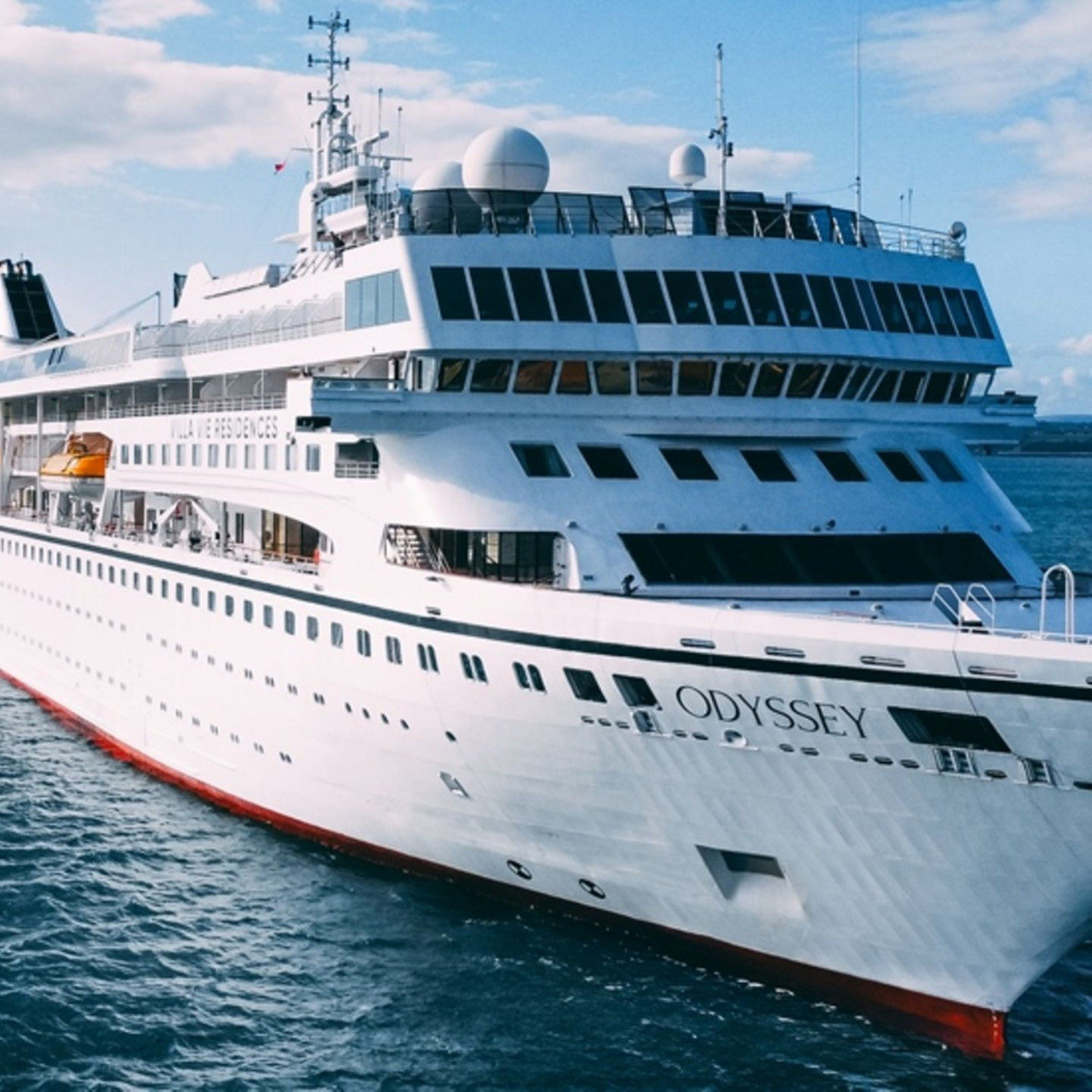 Kreuzfahrtschiff "Villa Vie Odyssey": das Altenheim auf See