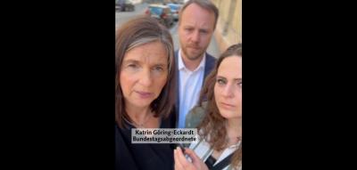Nach Besuch bei Maja. T – Göring-Eckardt beklagt „Katastrophe mitten in Europa“