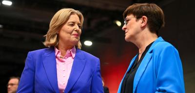Bas nennt Esken eine der „Mütter des Erfolges“ der SPD