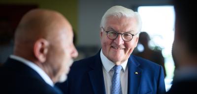 „Die Sorge vor dem Krieg ist im Osten noch größer“, sagt Steinmeier