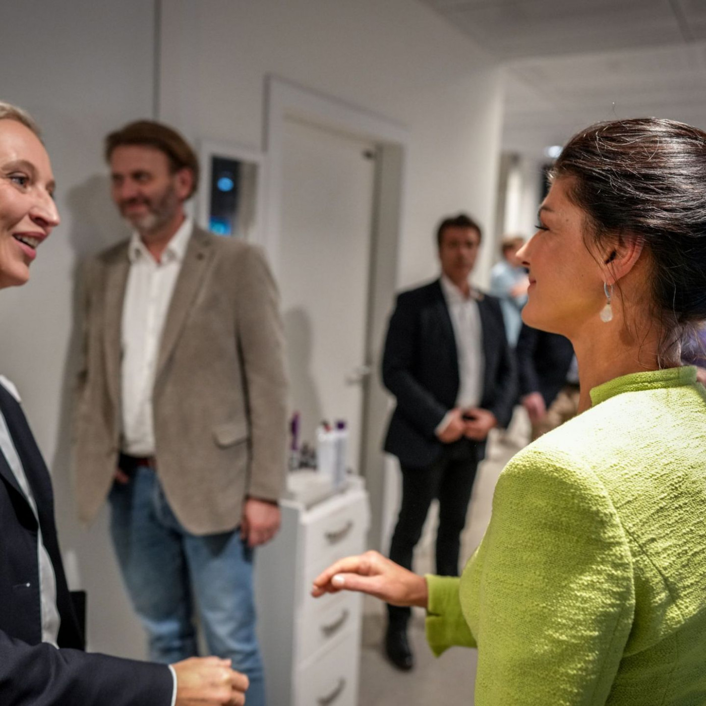BSW-Chefin Wagenknecht will Brandmauer zur AfD einreißen