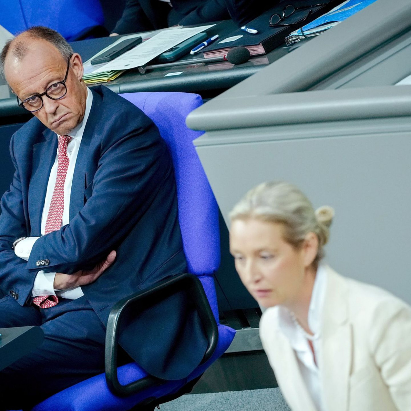 "Üble Nachrede": Merz wehrt sich gegen Weidels Lügen-Vorwurf