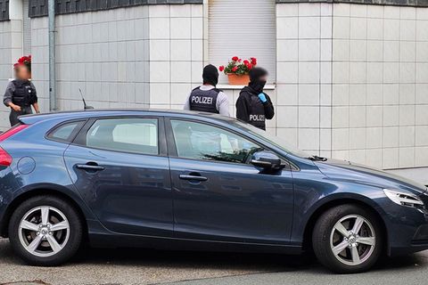 Razzia wegen Terrorverdachts - Festnahme in Essen
