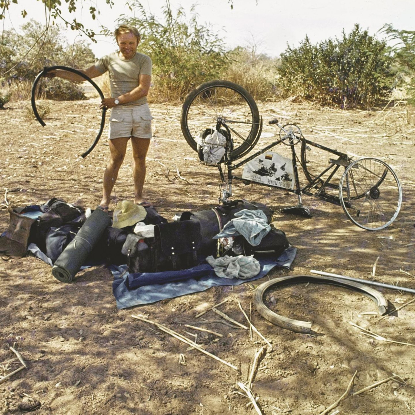 Der Mann, der mit dem Fahrrad losfuhr und in 51 Jahren 196 Länder besuchte