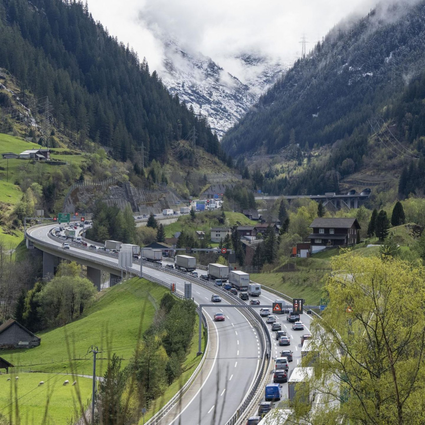 Bleiben oder zahlen – Schweiz droht mit Gebühren für Durchfahrt