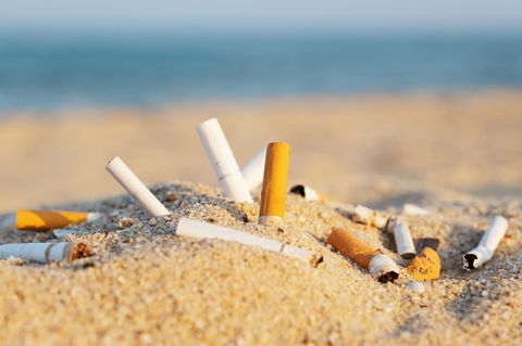 Sandburgen, Kippen und Badehandtücher am Strand? Das kann teuer werden